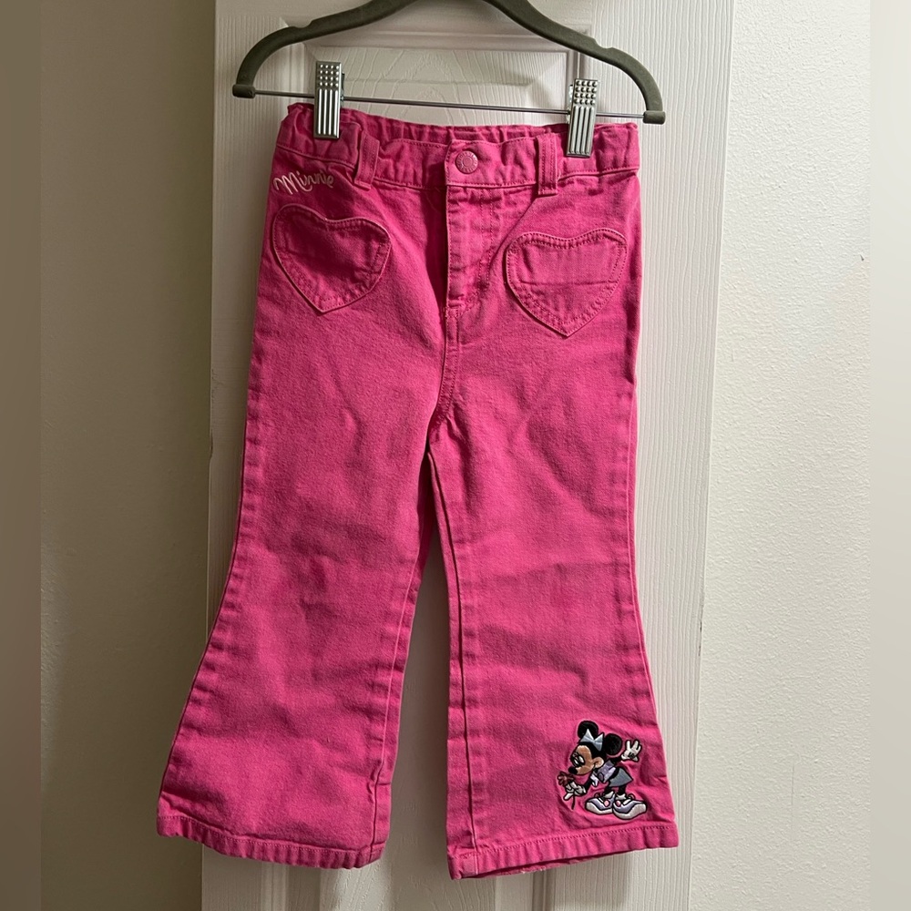 Disney Minnie Mouse Pink Girls Bottoms